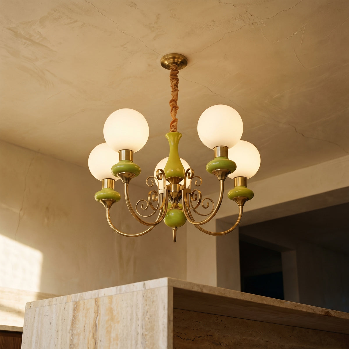 Onyx Crystal Chandelier-Lighting > Chandeliers & Pendant Lights-casanuva-casanuva