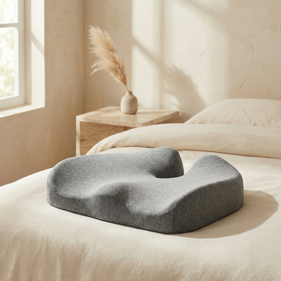 Orthopaedic Seat Cushion for Back and Coccyx Relief Comfortable Support-Bedding & Bath > Pillowcases-casanuva-casanuva