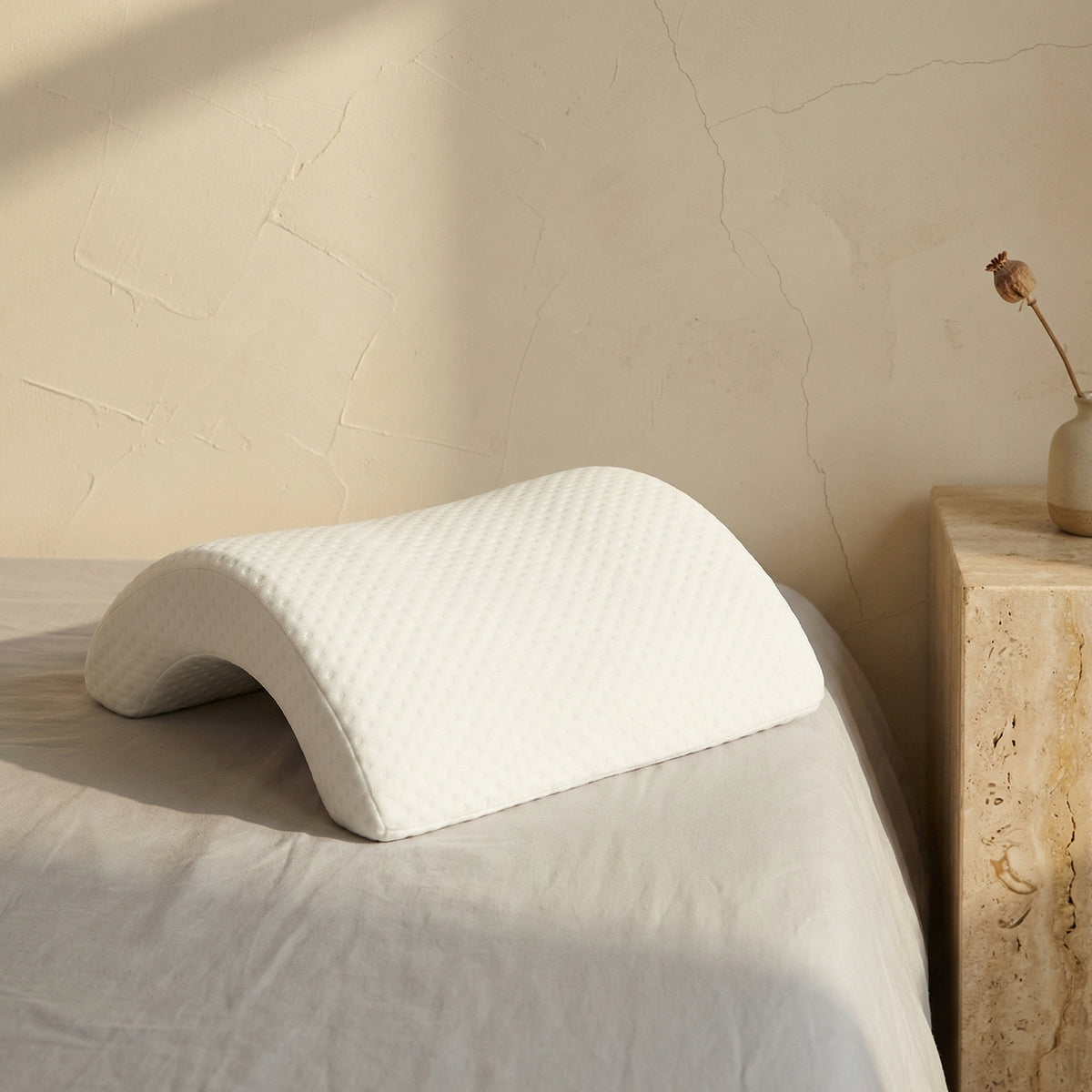 Orthopedic U-Shaped Memory Foam Pillow for Neck and Hand Support-Bedding & Bath > Pillowcases-casanuva-casanuva