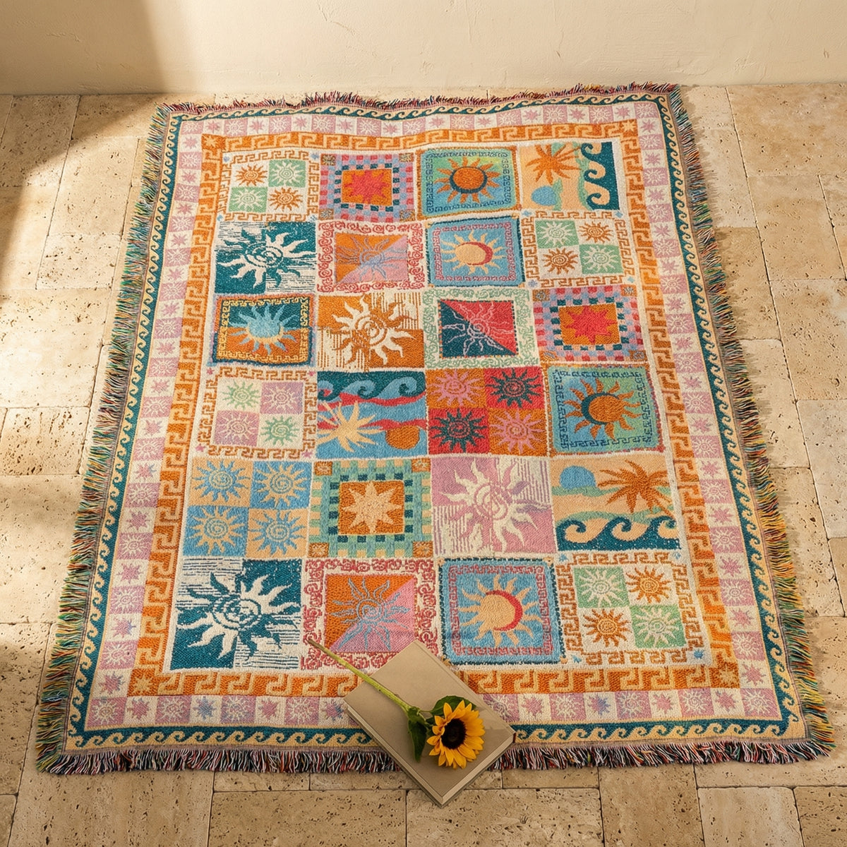 Outdoor Picnic Blanket Thick Washable Microfiber Tear-Resistant-Bedding & Bath > Blankets-casanuva-casanuva