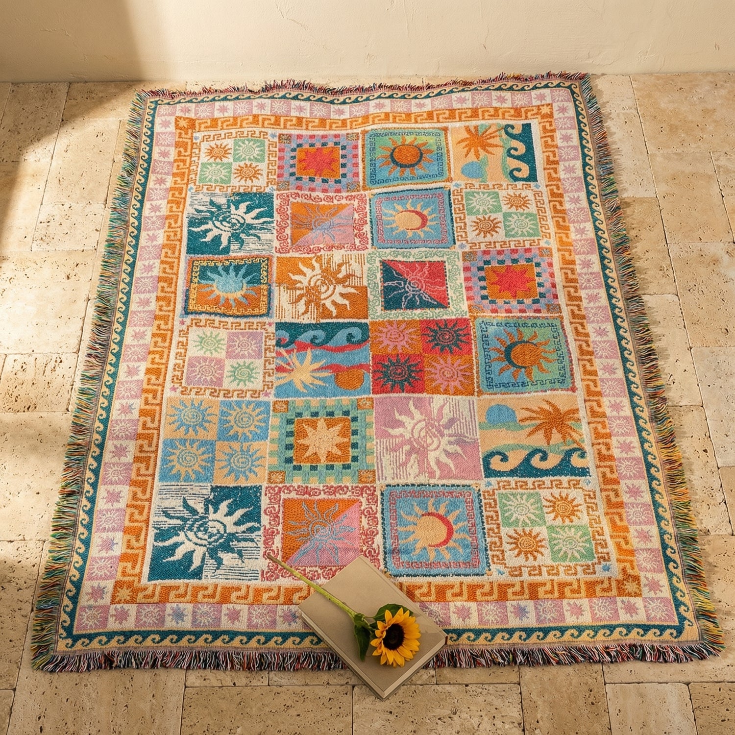 Outdoor Picnic Blanket Thick Washable Microfiber Tear-Resistant-Bedding & Bath > Blankets-casanuva-casanuva