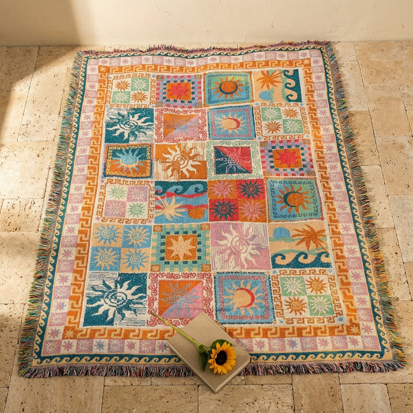 Outdoor Picnic Blanket Thick Washable Microfiber Tear-Resistant-Bedding & Bath > Blankets-casanuva-casanuva