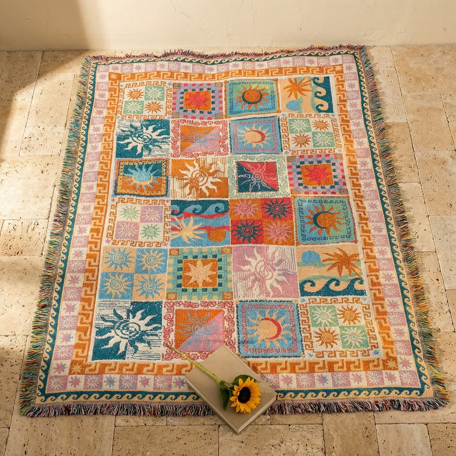 Outdoor Picnic Blanket Thick Washable Microfiber Tear-Resistant-Bedding & Bath > Blankets-casanuva-casanuva