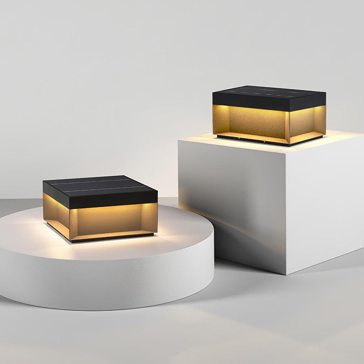 Outdoor Post Light Black Finish-Lighting > Outdoor Lighting-casanuva-casanuva