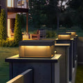 Outdoor Post Light Black Finish-Lighting > Outdoor Lighting-casanuva-casanuva