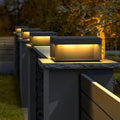Outdoor Post Light Black Finish-Lighting > Outdoor Lighting-casanuva-casanuva