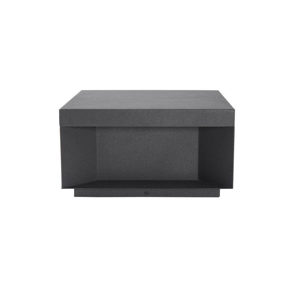 Outdoor Post Light Black Finish-Lighting > Outdoor Lighting-casanuva-casanuva