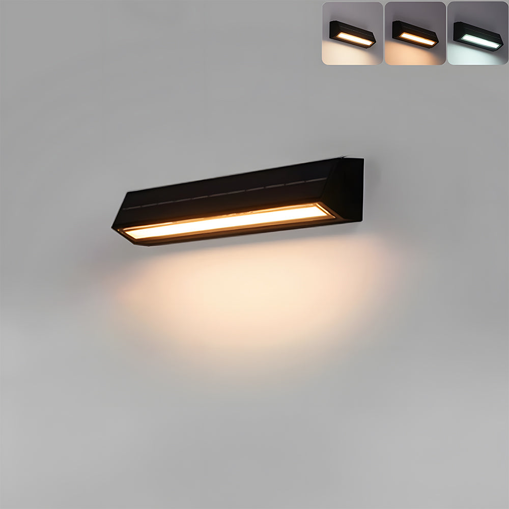 Outdoor Solar Wall Light IP65 Acrylic-Lighting > Outdoor Lighting-casanuva-casanuva