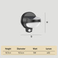 Outdoor Solar Wall Light IP65 Waterproof with Motion Sensor-Lighting > Outdoor Lighting-casanuva-casanuva