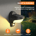 Outdoor Solar Wall Light IP65 Waterproof with Motion Sensor-Lighting > Outdoor Lighting-casanuva-casanuva