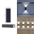 Outdoor Solar Wall Light Modern Up and Down Design for Garden Courtyard-Lighting > Outdoor Lighting-casanuva-casanuva