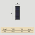 Outdoor Solar Wall Light Modern Up and Down Design for Garden and Courtyard-Lighting > Outdoor Lighting-casanuva-casanuva