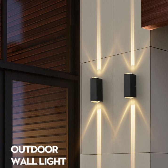 Outdoor Wall Light LED Rectangular Sconce Lamp-Lighting > Outdoor Lighting-casanuva-casanuva