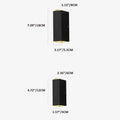 Outdoor Wall Light LED Rectangular Sconce Lamp-Lighting > Outdoor Lighting-casanuva-casanuva