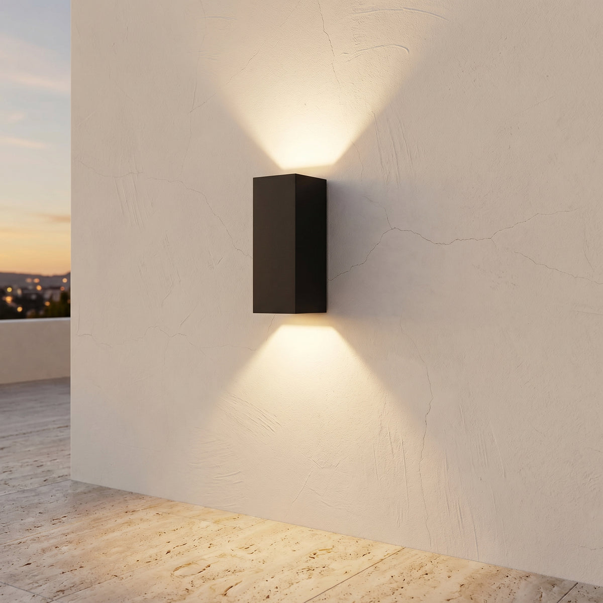 Outdoor Wall Light LED Rectangular Sconce Lamp-Lighting > Outdoor Lighting-casanuva-casanuva