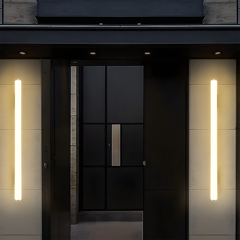 Outdoor Wall Light LED White Minimalist Design-Lighting > Outdoor Lighting-casanuva-casanuva
