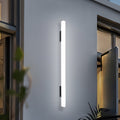 Outdoor Wall Light LED White Minimalist Design-Lighting > Outdoor Lighting-casanuva-White-L100cm*H10(32W)-White Light-casanuva
