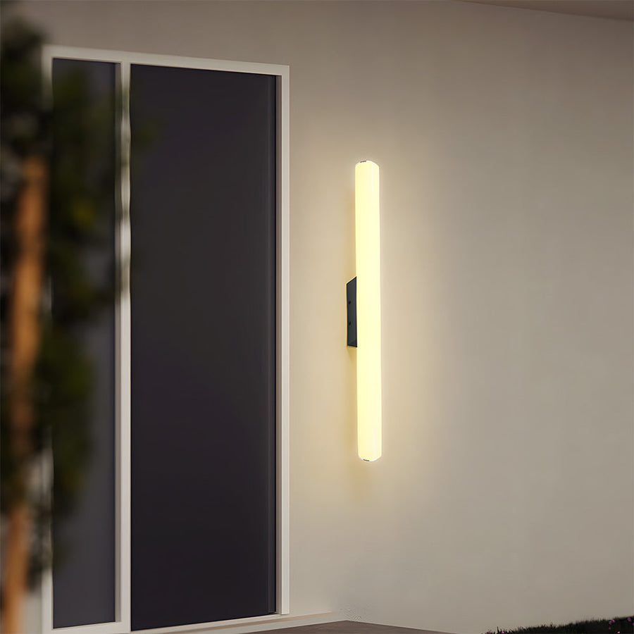 Outdoor Wall Light LED White Minimalist Design-Lighting > Outdoor Lighting-casanuva-White-L25cm*H10(12W)-Warm Light-casanuva