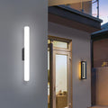 Outdoor Wall Light LED White Minimalist Design-Lighting > Outdoor Lighting-casanuva-White-L80cm*H10(24W)-White Light-casanuva