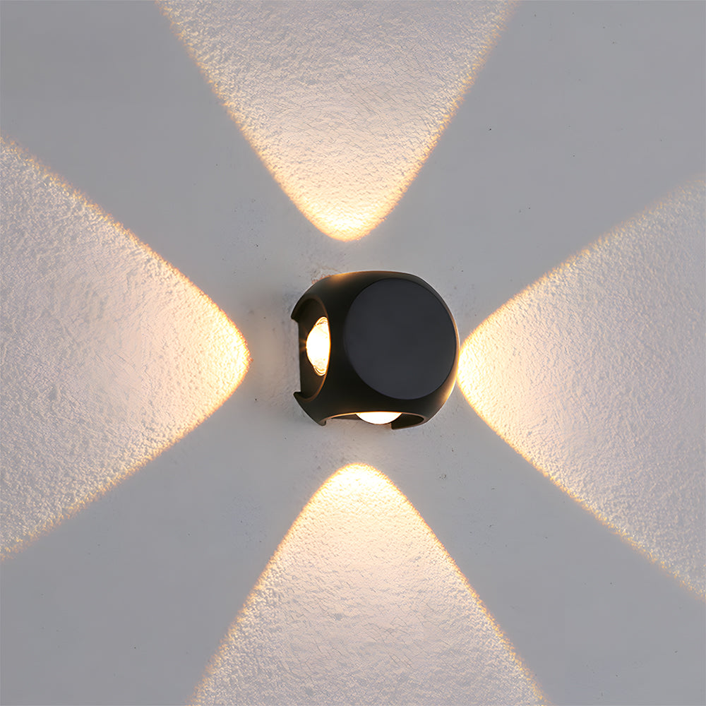 Outdoor Waterproof LED Wall Light in Warm White for Entryway Garage Patio-Lighting > Outdoor Lighting-casanuva-casanuva