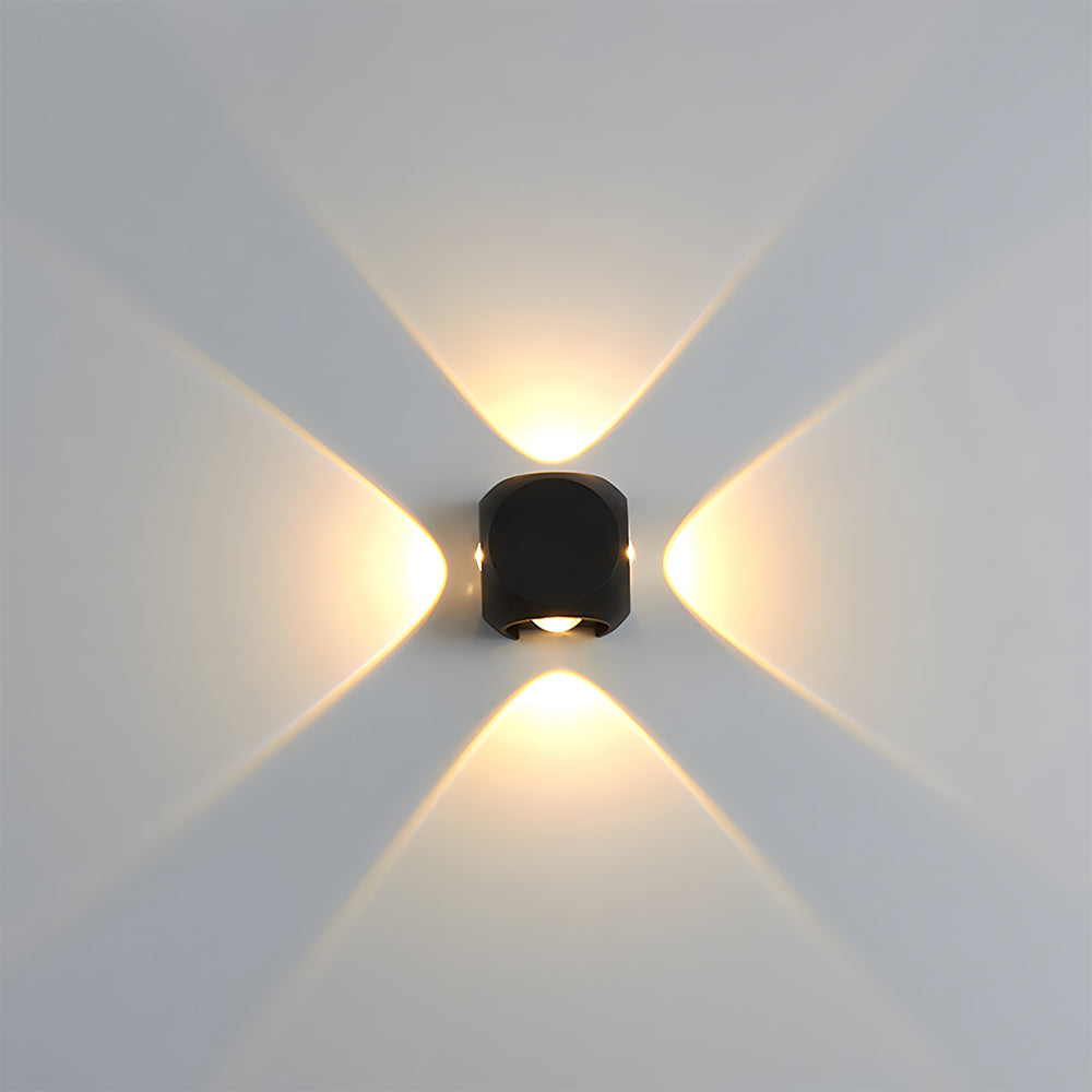 Outdoor Waterproof LED Wall Light in Warm White for Entryway Garage Patio-Lighting > Outdoor Lighting-casanuva-casanuva