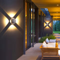 Outdoor Waterproof LED Wall Light in Warm White for Entryway Garage Patio-Lighting > Outdoor Lighting-casanuva-casanuva