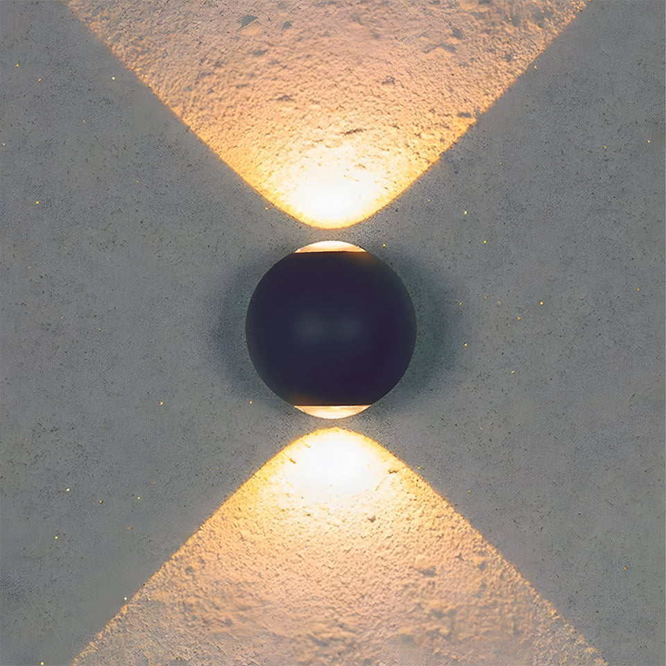 Outdoor Waterproof LED Wall Light in Warm White for Entryway Garage Patio-Lighting > Outdoor Lighting-casanuva-casanuva