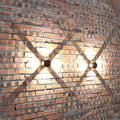 Outdoor Waterproof LED Wall Light in Warm White for Entryway Garage Patio-Lighting > Outdoor Lighting-casanuva-casanuva