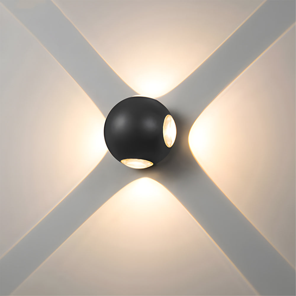 Outdoor Waterproof LED Wall Light in Warm White for Entryway Garage Patio-Lighting > Outdoor Lighting-casanuva-casanuva