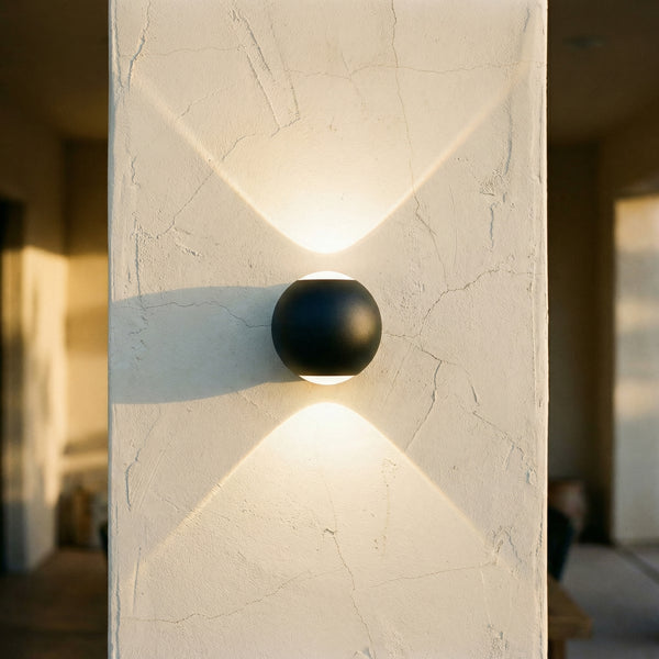 Outdoor Waterproof LED Wall Light in Warm White for Entryway Garage Patio-Lighting > Outdoor Lighting-casanuva-casanuva