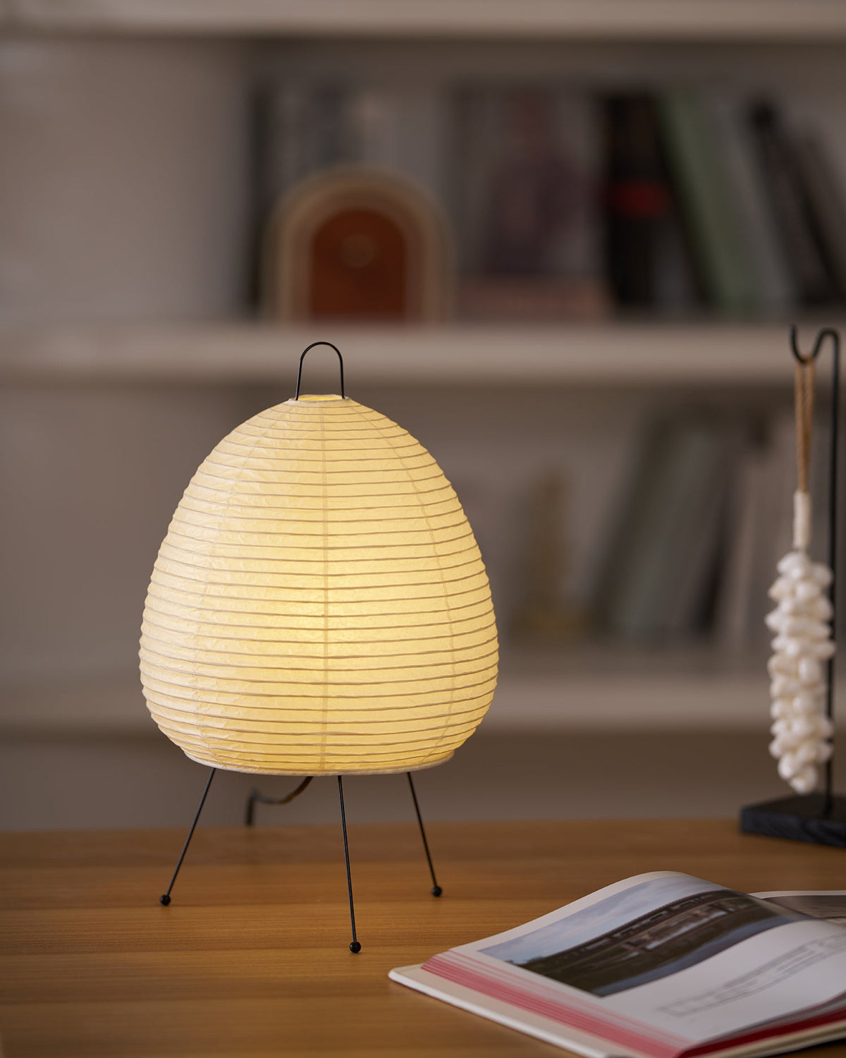 Paper Table Lamp with Soft Glow-Lighting > Table Lamps-casanuva-casanuva