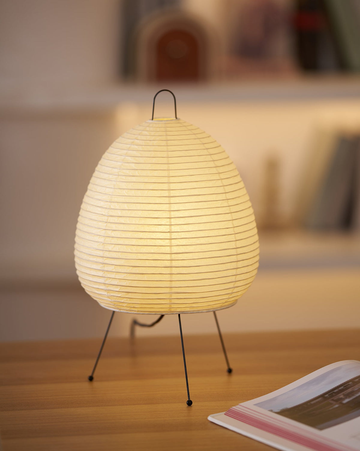Paper Table Lamp with Soft Glow-Lighting > Table Lamps-casanuva-casanuva