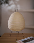 Paper Table Lamp with Soft Glow-Lighting > Table Lamps-casanuva-casanuva