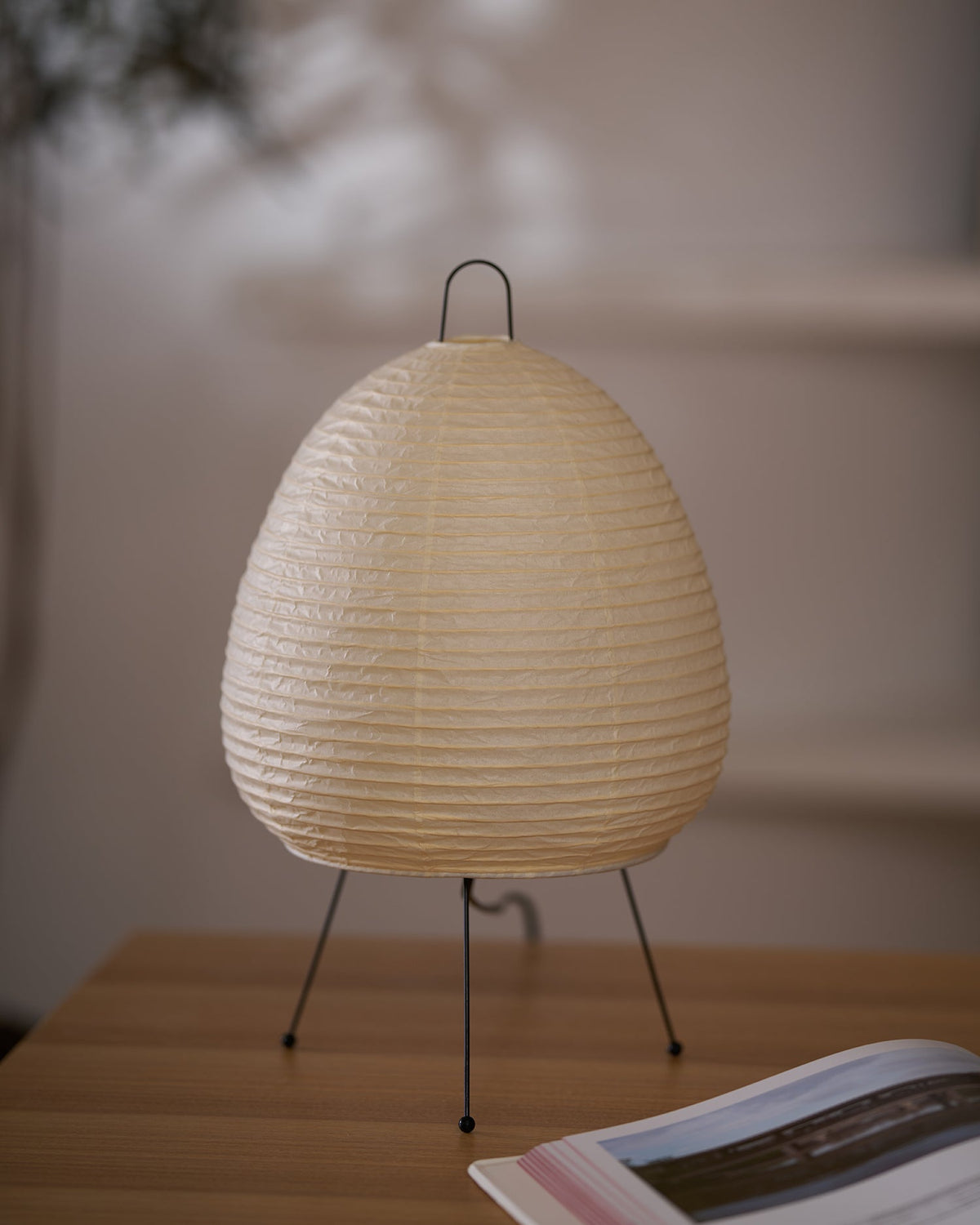 Paper Table Lamp with Soft Glow-Lighting > Table Lamps-casanuva-casanuva