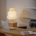 Paper Table Lamp with Soft Glow-Lighting > Table Lamps-casanuva-casanuva