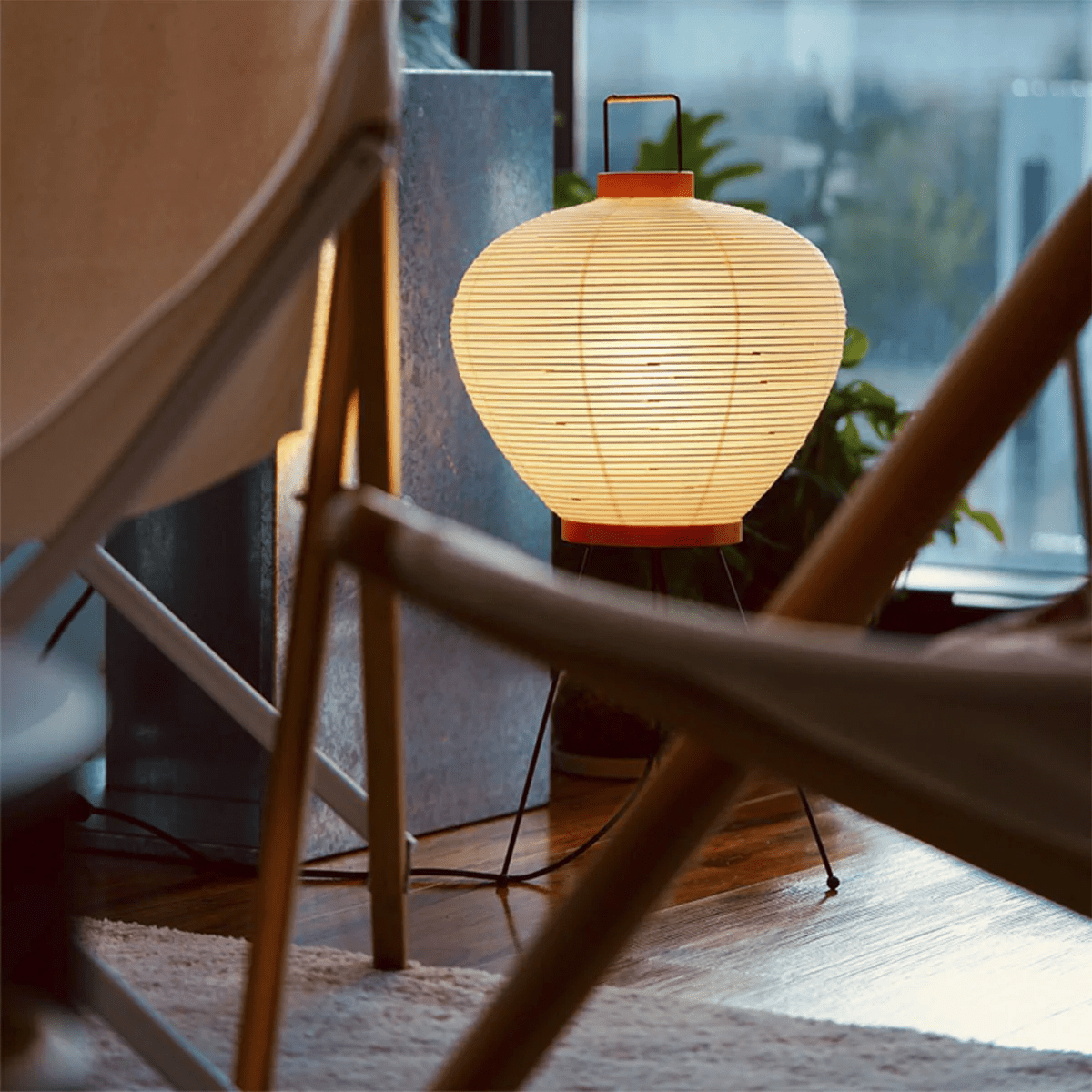 Paper Table Lamp with Soft Glow-Lighting > Table Lamps-casanuva-casanuva