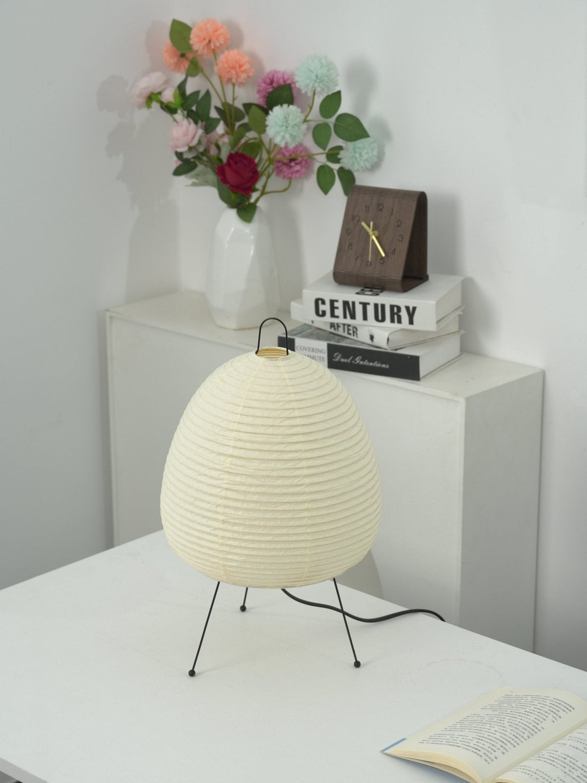Paper Table Lamp with Soft Glow-Lighting > Table Lamps-casanuva-casanuva