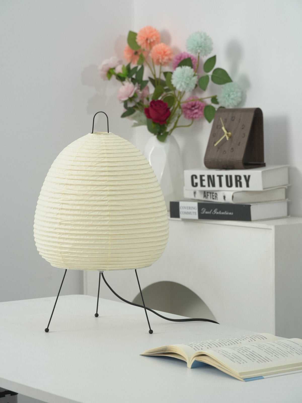 Paper Table Lamp with Soft Glow-Lighting > Table Lamps-casanuva-casanuva