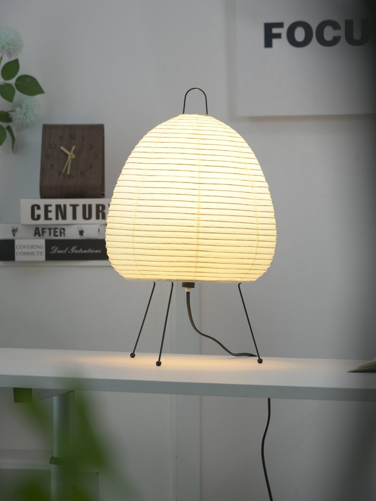 Paper Table Lamp with Soft Glow-Lighting > Table Lamps-casanuva-casanuva