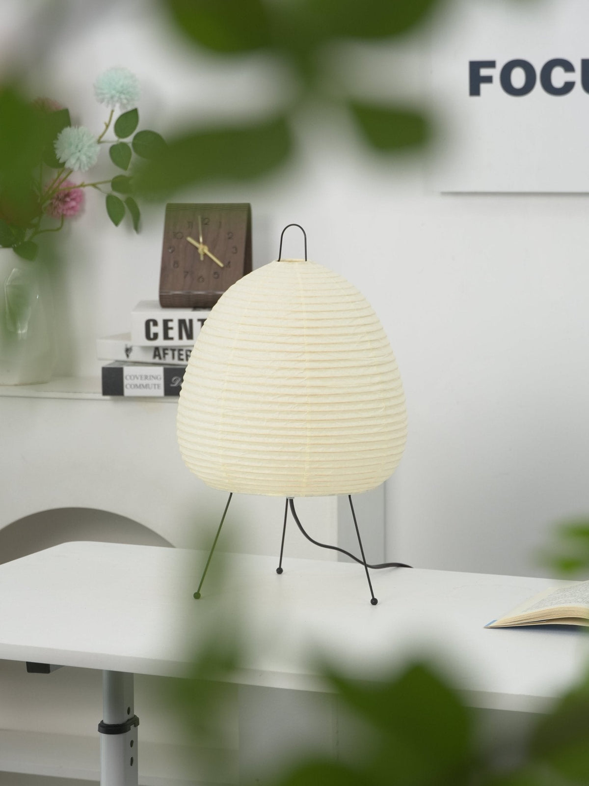 Paper Table Lamp with Soft Glow-Lighting > Table Lamps-casanuva-casanuva