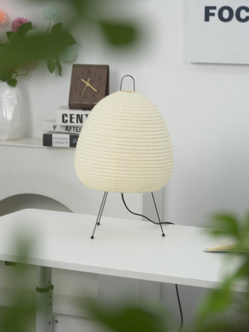 Paper Table Lamp with Soft Glow-Lighting > Table Lamps-casanuva-casanuva
