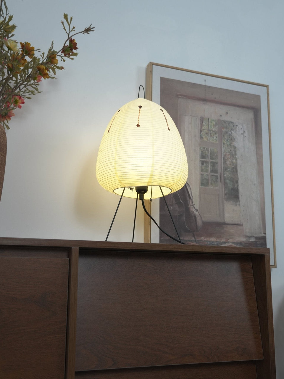 Paper Table Lamp with Soft Glow-Lighting > Table Lamps-casanuva-casanuva