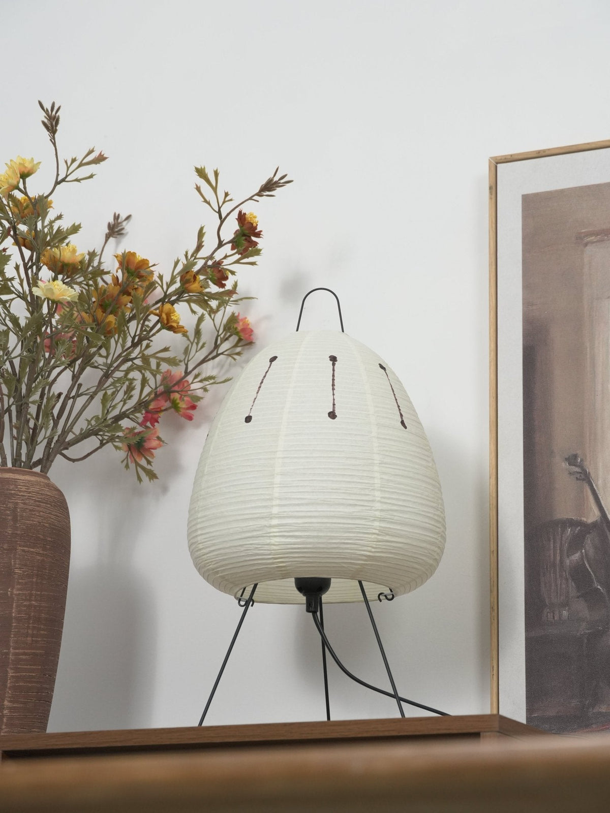 Paper Table Lamp with Soft Glow-Lighting > Table Lamps-casanuva-casanuva