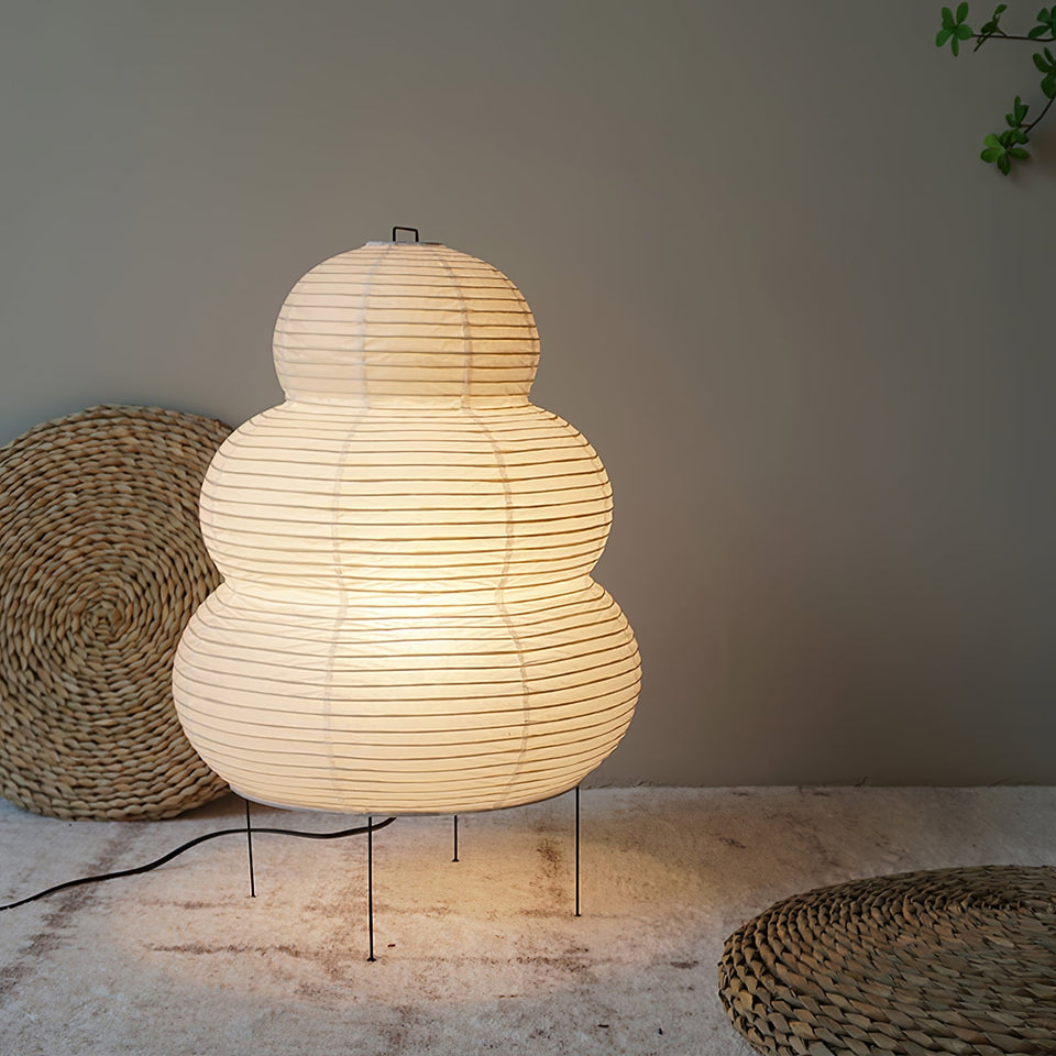 Paper Table Lamp with Soft Glow-Lighting > Table Lamps-casanuva-casanuva