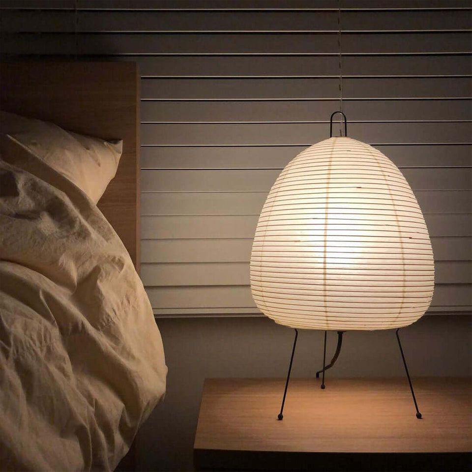 Paper Table Lamp with Soft Glow-Lighting > Table Lamps-casanuva-casanuva