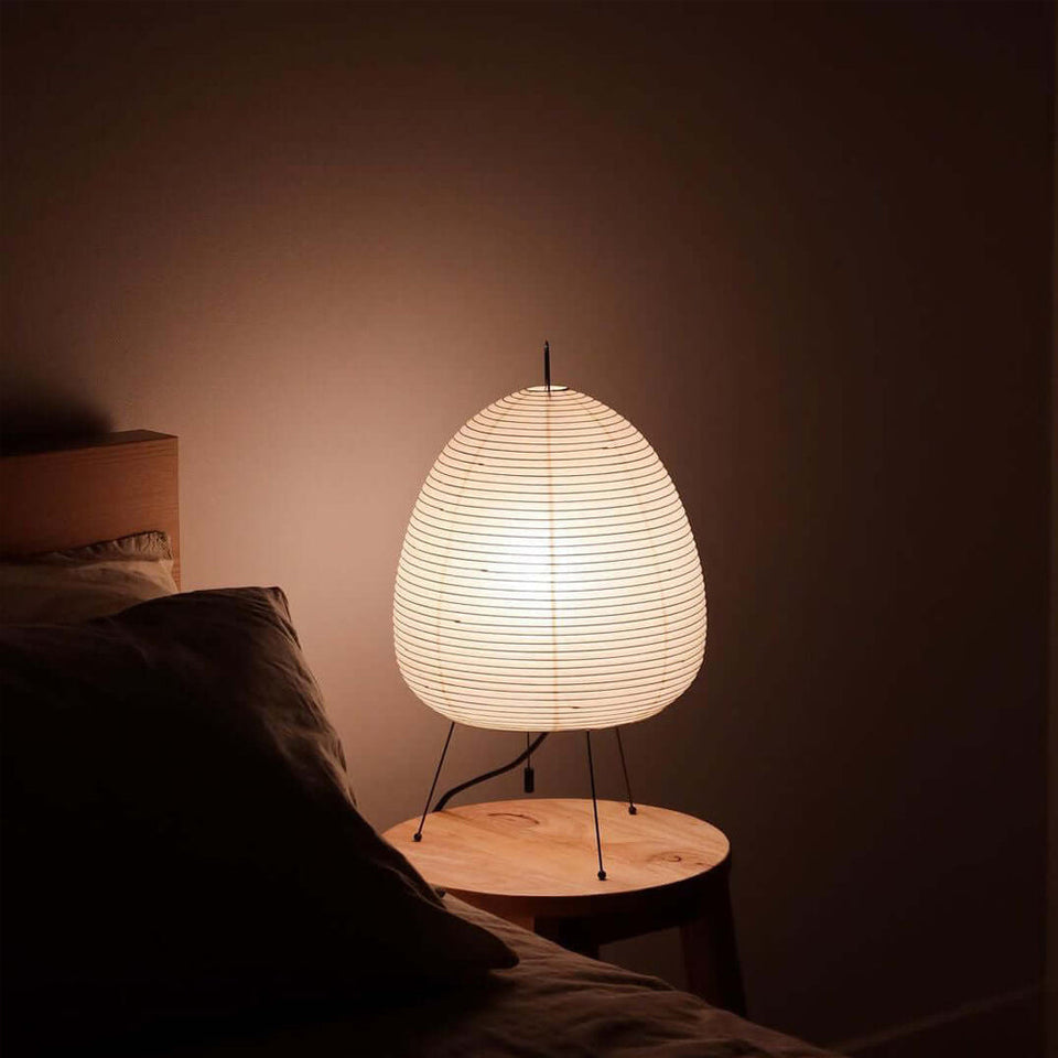 Paper Table Lamp with Soft Glow-Lighting > Table Lamps-casanuva-casanuva