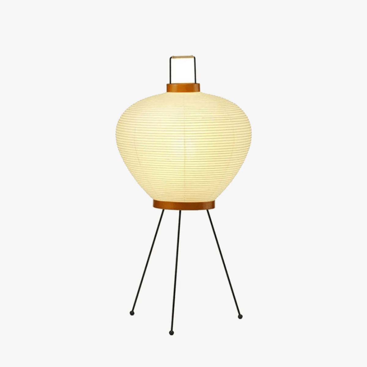 Paper Table Lamp with Soft Glow-Lighting > Table Lamps-casanuva-33cmx58cm-White-US Plug-casanuva