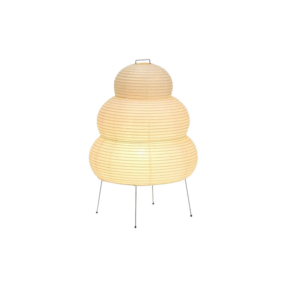 Paper Table Lamp with Soft Glow-Lighting > Table Lamps-casanuva-40cmx58cm-White-US Plug-casanuva