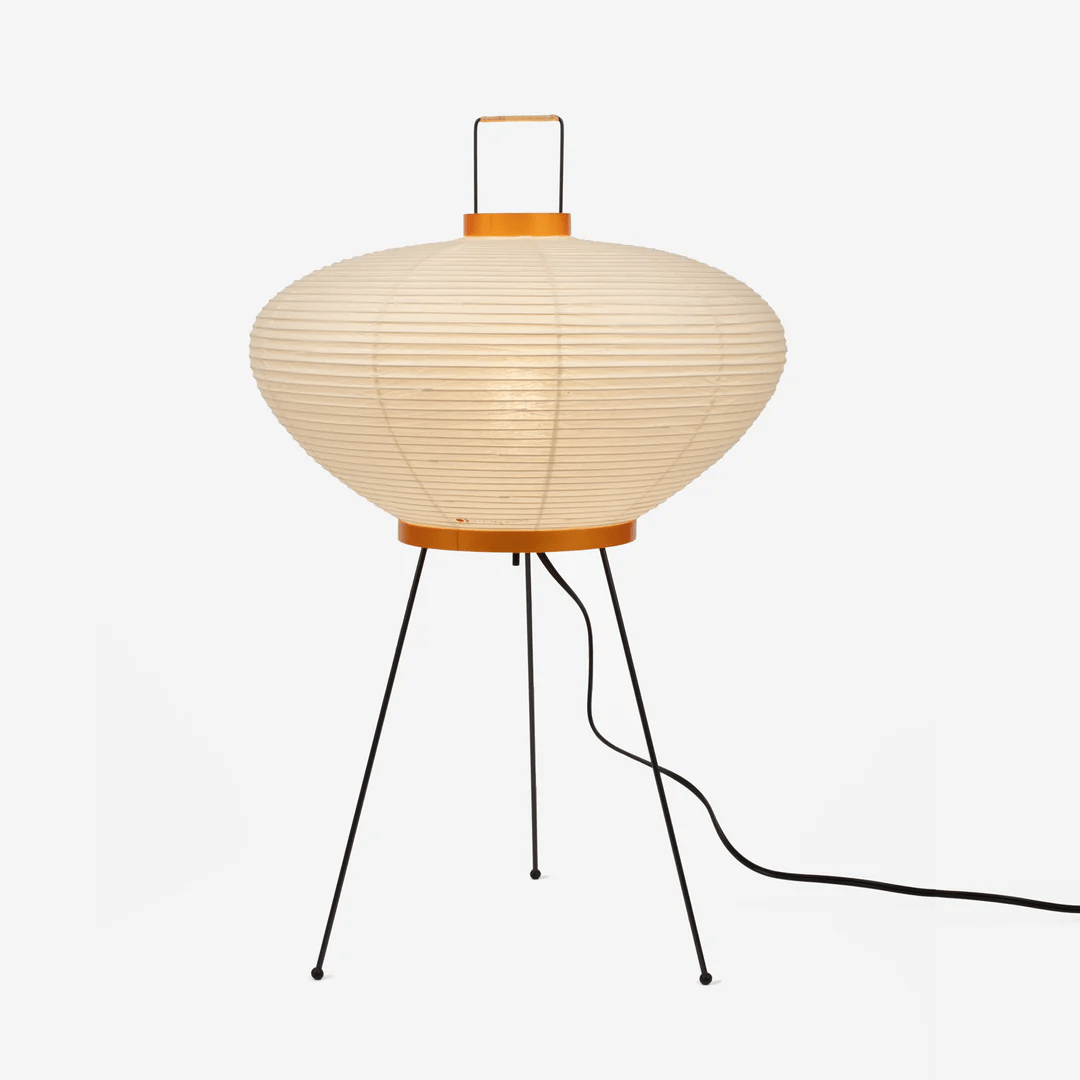 Paper Table Lamp with Soft Glow-Lighting > Table Lamps-casanuva-44cmx67cm-White-US Plug-casanuva