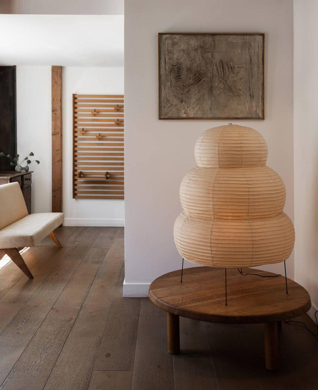 Paper Table Lamp with Soft Glow-Lighting > Table Lamps-casanuva-casanuva